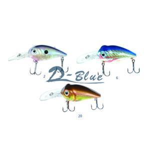 20X Deep Fat Shad 50mm 3-Piece Kits